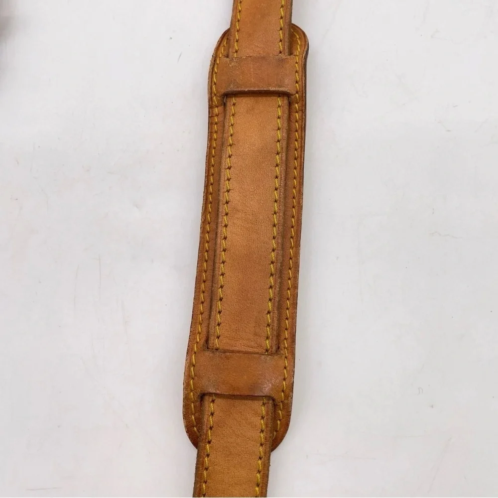 Authentic Louis Vuitton Keepall Bandouliere Leather Shoulder Strap